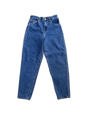 Levi's Premium Women's Jeans High Loose Taper Size 28 Y2K Capital E